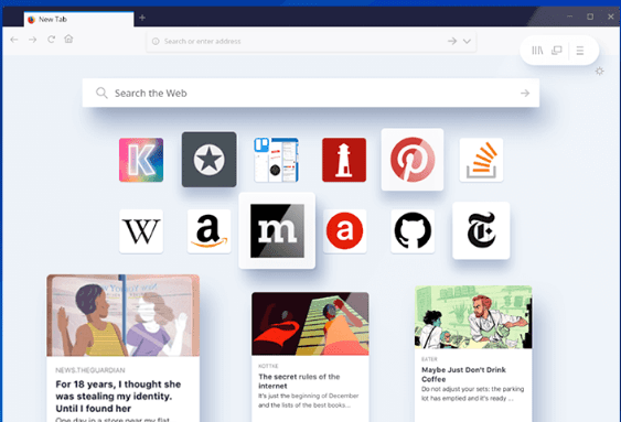 Lightweight Web Browser For Mac